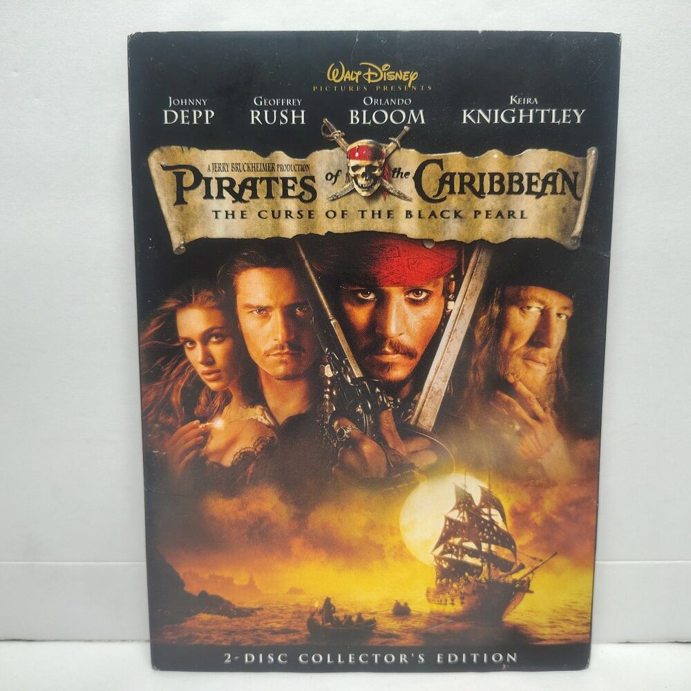Pirates of the Caribbean: The Curse of the Black Pearl 2 Disc Collectors Edition